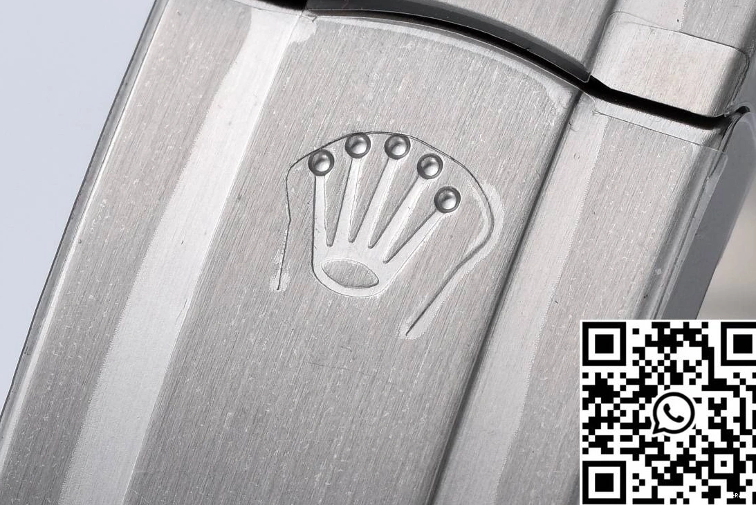 M124300-0002 41MM Dial Oyster Clean Rolex Perpetual Black Factory 0404